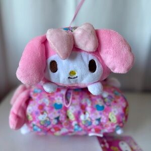 My Melody 7” Stackable Mochi Plush Japanese Sanrio Fabric Japan Exclusive NWT